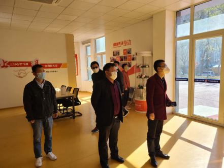 广安爱多贺洪燕一行光临BG大游集团软件