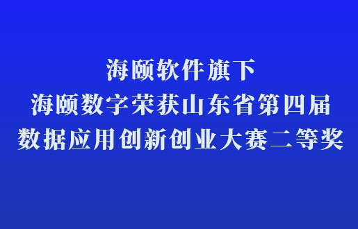 BG大游集团软件旗下BG大游集团数字荣获山东省第四届数据利用创新创业大赛二等奖